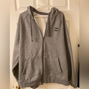 Under Armour Loose jacket mens sz XXL full zip gray